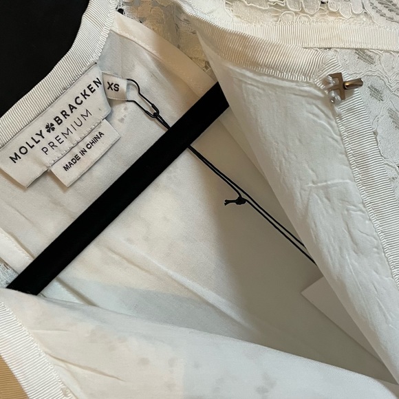 Molly Bracken Cape jacket in off white, size XS -brand new - Picture 3 of 10